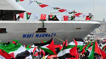 Le bateau turc Mavi Marmara avait été attaqué par l'armée israélienne en tentant de forcer le blocus maritime de Gaza, en 2010 [Mustafa Ozer / AFP/Archives]