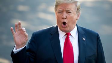 Le président américain Donald Trump à la Maison Blanche le 10 juillet 2018 [SAUL LOEB / AFP]