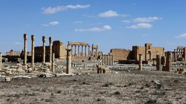 Le temple de Bel dans la cité antique de Palmyre en Syrie le 31 mars 2016 [JOSEPH EID / AFP/Archives]