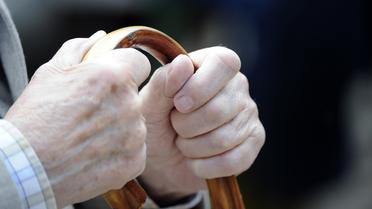 Les mains d'une personne âgée [Damien Meyer / AFP/Archives]