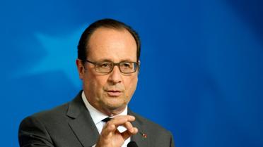 Le président François Hollande, le 15 octobre 2015 à Bruxelles [Alain Jocard / AFP/Archives]