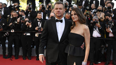 Matt Damon et Camille Cottin sont venus défendre le film «Stillwater» au cinéma le 22 septembre prochain.