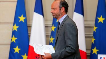 Le Premier ministre Edouard Philippe, à l'Elysée le 9 mai 2018 [Francois Mori / POOL/AFP]