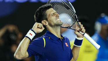 Novak Djokovic a battu pour la 4e fois Andy Murray en finale de l'Open d'Australie.