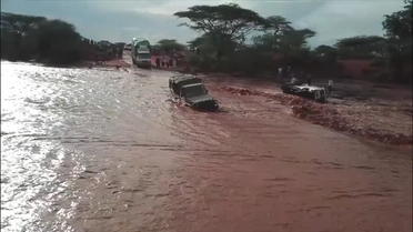 Kenya : des inondations spectaculaires
