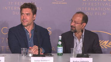 A Cannes, Javier Bardem tacle un journaliste sur une blague sexiste