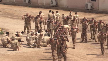 Les troupes irakiennes formées par des légionnaires français