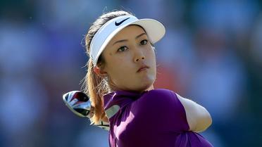 L'Américaine Michelle Wie sur le 13e trou du 2e tour de l'US Open de golf le 20 juin 2014 à Pinehurst en Caroline du Nord [David Cannon / AFP]