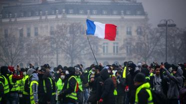 Manifestation de gilets jaunes, le 1er décembre 2018 à Paris [AFP/Archives]