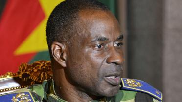 Le général Gilbert Diendéré, le 17 septembre 2015 au palais présidentiel à Ouagadougou [AHMED OUOBA / AFP/Archives]