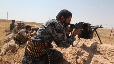 Des combattants opposés au jihadistes, le 23 juillet 2014 en Irak [Amer al-Saadi / AFP/Archives]