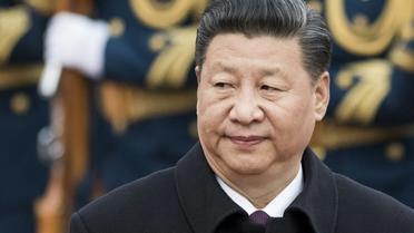 Le président chinois Xi Jinping, le 30 mars 2017 à Pékin [FRED DUFOUR / AFP]