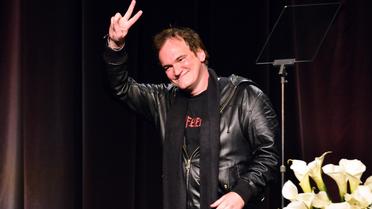 Le réalisateur américain Quentin Tarantino au Hall of Fame à Los Angeles le 10 décembre 2013 [Jerod Harris / Getty/AFP/Archives]