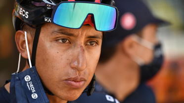 Le Colombien Egan Bernal, vainqueur en 2019, abandonne le Tour de France avant le départ de la 17e étape à Grenoble. 