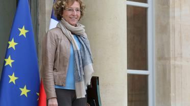 La ministre du Travail Muriel Pénicaud, le 2 novembre 2017 sur le perron de l'Elysée à Paris [ludovic MARIN / AFP/Archives]