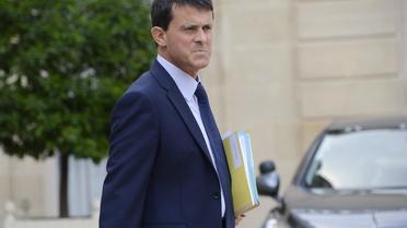Le ministre de l'Intérieur Manuel Valls, le 4 septembre 2013 à Paris [Bertrand Guay / AFP/Archives]