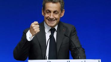 Le président du parti Les Républicains, Nicolas Sarkozy, à Paris, le 2 juillet 2016 [PATRICK KOVARIK / AFP/Archives]