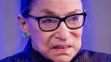 Ruth Bader Ginsburg le 21 mai 2018 à Washington [JIM WATSON / AFP/Archives]