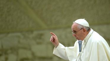 Le pape François au Vatican le 5 septembre 2015 [FILIPPO MONTEFORTE / AFP/Archives]