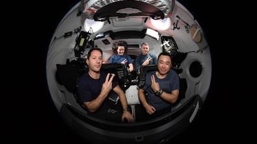 Les 4 astronautes doivent amerrir ce lundi, en Floride.