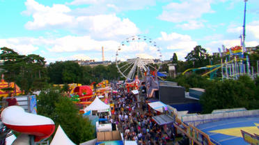 Une centaine d'attractions investiront le Bois de Boulogne jusqu'au 12 octobre.