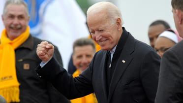 Joe Biden, le 18 avril 2019 à Dorchester, dans le Massachusetts [JOSEPH PREZIOSO / AFP/Archives]