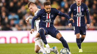 Neymar et les Parisiens sont assurés de terminer en tête de leur groupe devant le Real Madrid.