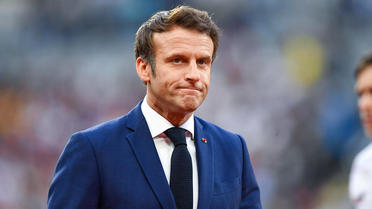 Emmanuel Macron devrait assister à la rencontre en compagnie de la ministre des Sports Amélie Oudéa-Castéra.