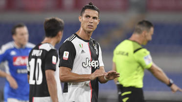 Cristiano Ronaldo a encore été très discret en finale de la Coupe d’Italie.