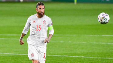 Sergio Ramos aura porté le maillot de l'équipe d'Espagne pour la dernière fois en mars 2021 face au Kosovo.