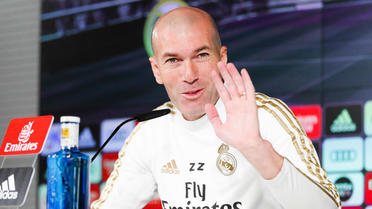 Zinedine Zidane a dirigé sa première séance après deux mois de pause forcée.