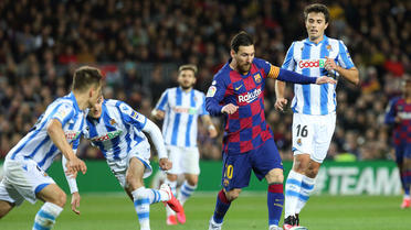 Lionel Messi et le FC Barcelone occupent la tête de la Liga avec deux points d’avance sur le Real Madrid.
