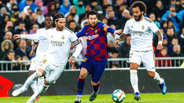 Le Real Madrid et le FC Barcelone sont à égalité en tête du classement de la Liga à huit journées de la fin.