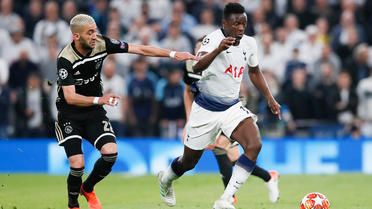 L’Ajax Hakim Ziyech (à droite) s’est imposé sur la pelouse de Tottenham à l’aller (0-1).