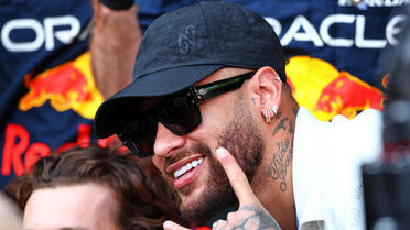 Neymar a fait le déplacement en Principauté pour assister au Grand Prix de Monaco.