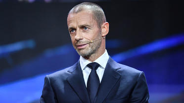 Aleksander Ceferin, président de l’UEFA, a pu compter sur le soutien de son homologue de la Fifa Gianni Infantino.