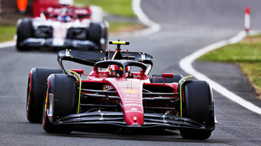 Au volant de sa Ferrari, Carlos Sainz a remporté un Grand Prix mouvementé.