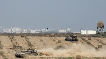 L'armée israélienne à Gaza. 