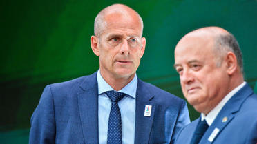 Guy Forget, directeur du tournoi, et Bernard Giudicelli, président de la FFT, ont fait le bilan de ce Roland-Garros 2017.