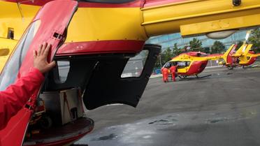 La fillette a été transféré au CHU de Bordeaux par un hélicoptère de la Sécurité civile
