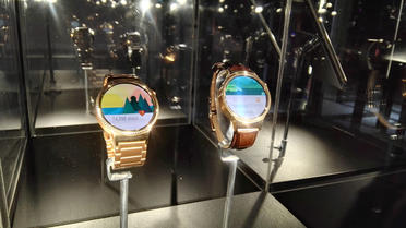 Les modèles de la montre connectée de Huawei sont vendus entre 399 et 699 euros, selon les finitions.
