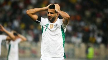 Riyad Mahrez et l'Algérie ne comptent qu'un point après deux matchs.