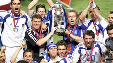 Les Grecs avaient sorti les Bleus, tenants du titre, en quarts de finale.