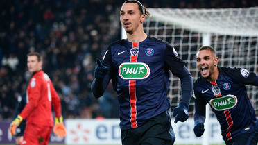Zlatan Ibrahimovic et le PSG s'étaient imposés face à Toulouse en 16es de finale.