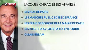 Décès de Jacques Chirac : les affaires judiciaires de l'ancien président