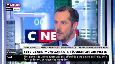 Nicolas Bay : « Les méthodes utilisées par les syndicats exaspèrent les Français »