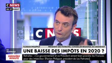 Florian Philippot : «Ce gouvernement et ce président aiment bien prendre les Français pour des imbéciles»