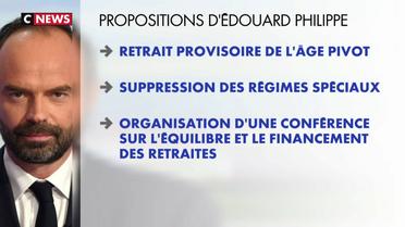 Réforme des retraites : le courrier d’Edouard Philippe aux syndicats