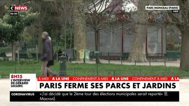 Coronavirus : Paris ferme ses parcs et jardins