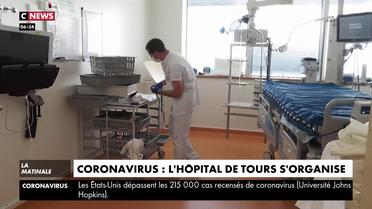 Coronavirus : l'hôpital de Tours s'organise pour faire face à l'épidémie